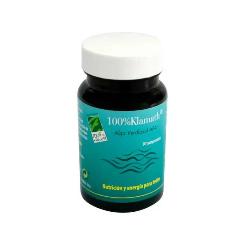 100% KLAMATH® - ALGA VERDIAZUL AFA. 90comp