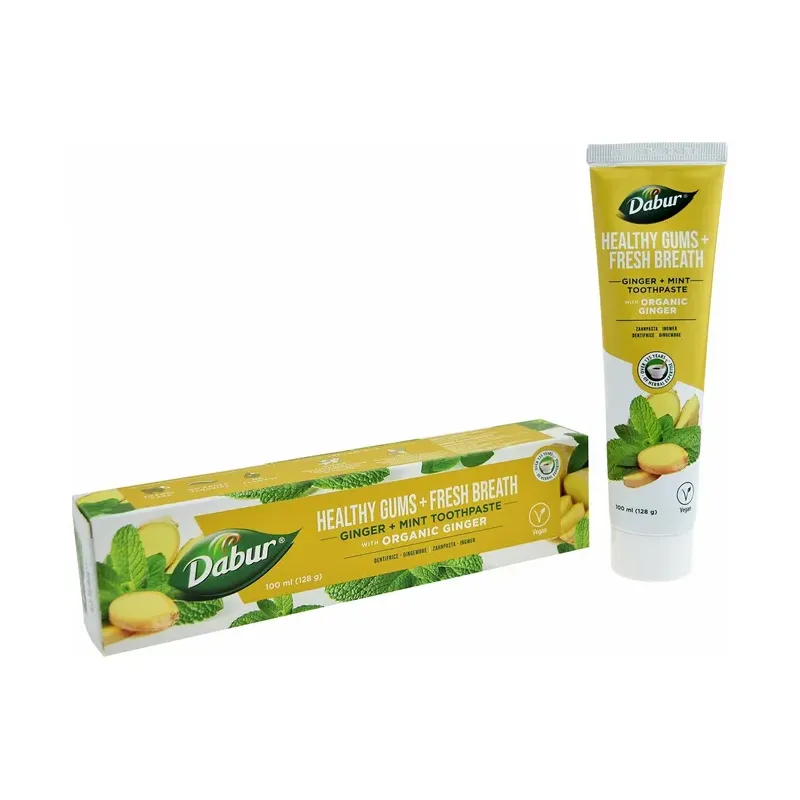 DENTÍFRICO JENGIBRE Y MENTA 100 ML