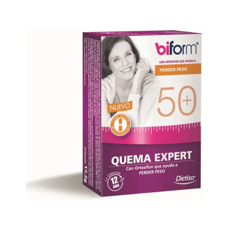 BIFORM 50+ QUEMAEXPERT 24 CAPS.