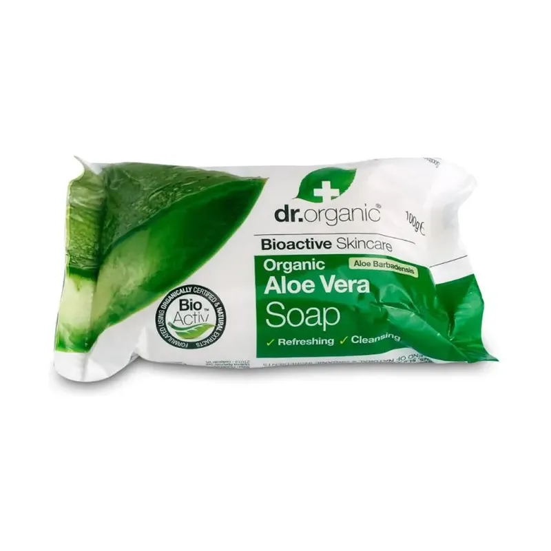 PASTILLA DE JABÓN ALOE VERA para todo tipo de pieles 100gr