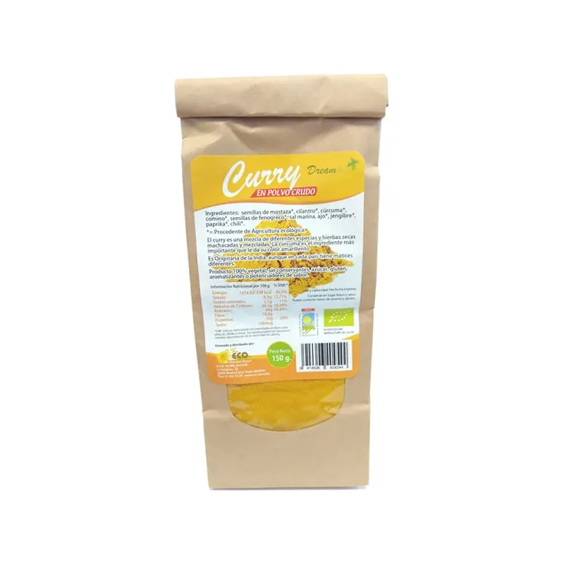 CURRY POLVO ECO 150 GR.