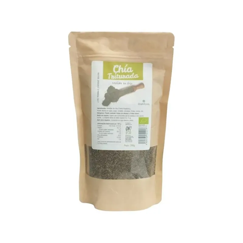 SEMILLAS CHIA MOLIDA ECO 250 GR.