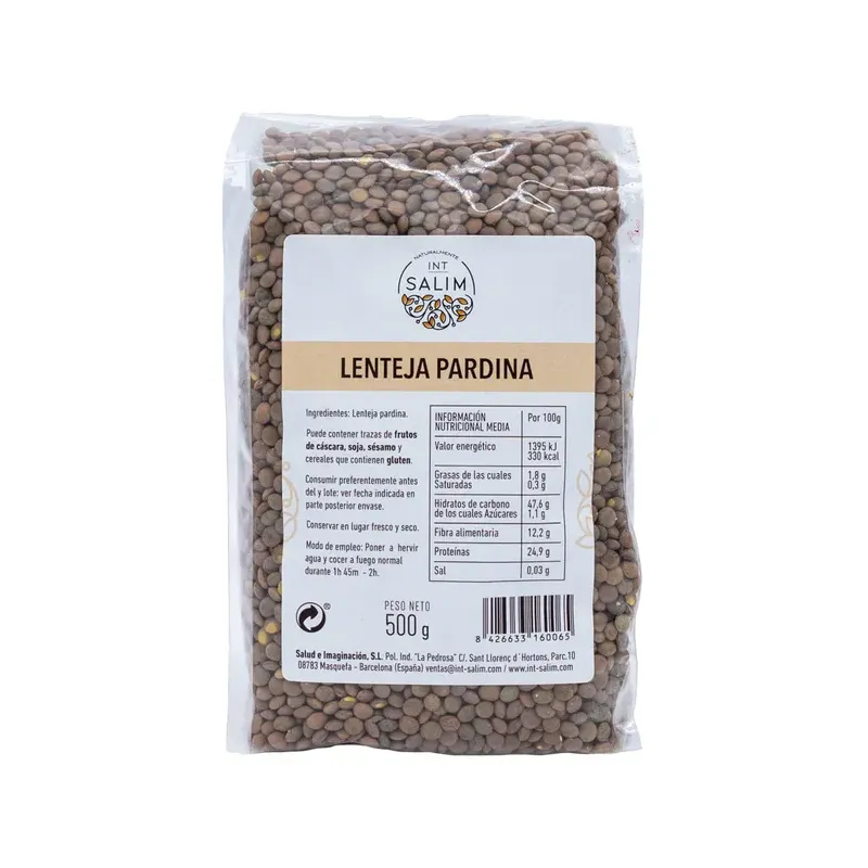 LENTEJA PARDINA ECO (3KG)