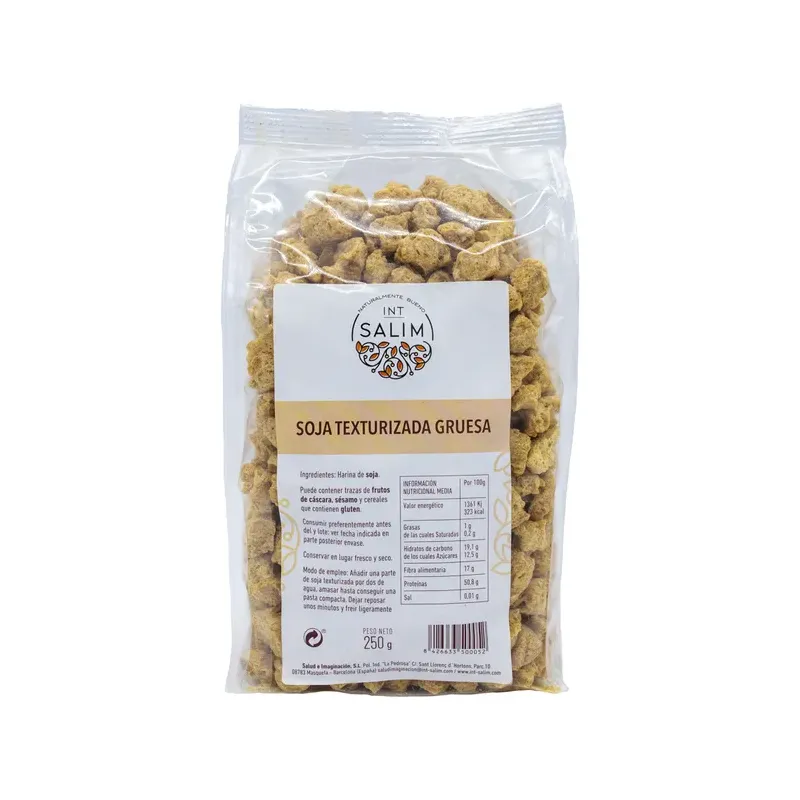 SOJA TEXTURIZADA GRUESA EN SACOS 7 KG
