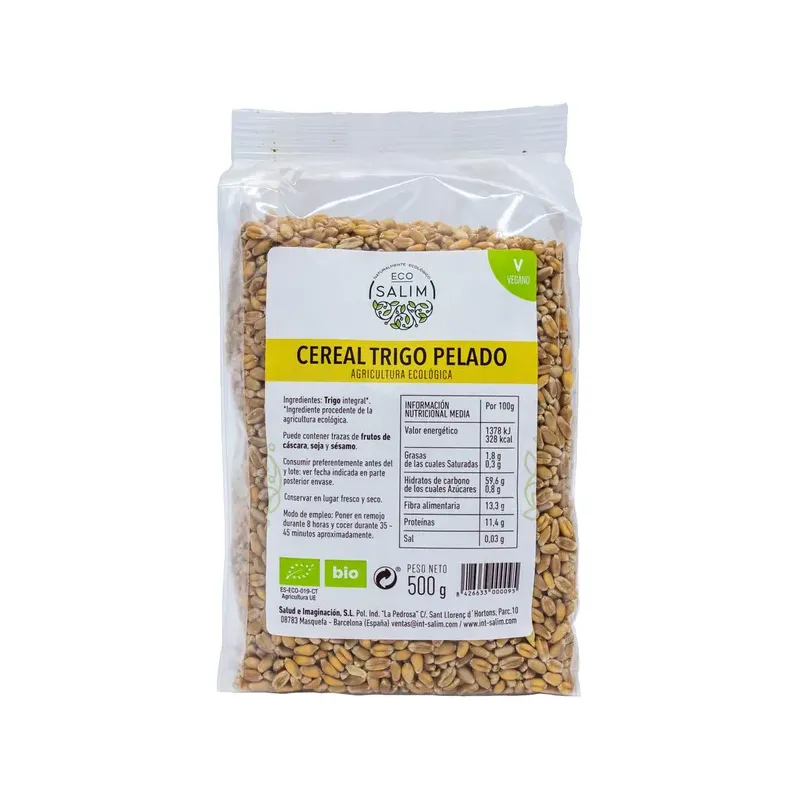 TRIGO PELADO 5 KG Precio Kilo 3.09 €