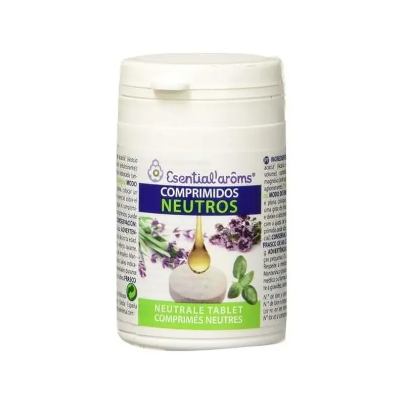 COMPRIMIDOS NEUTROS 60comp  ESENTIAL´ARONMS