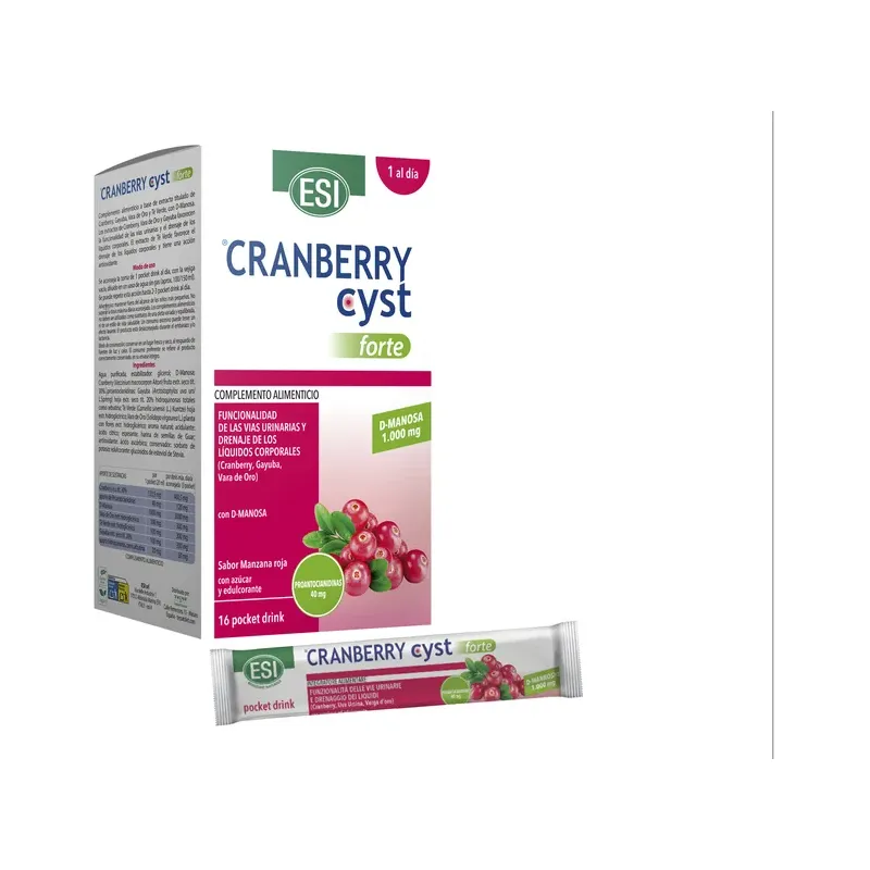 CRANBERRY CYST FORTE POCKET DRINK (