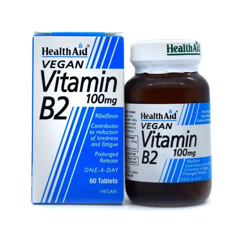 VITAMINA B2 (RIBOFLAVINA) 100 MG 60 COMP