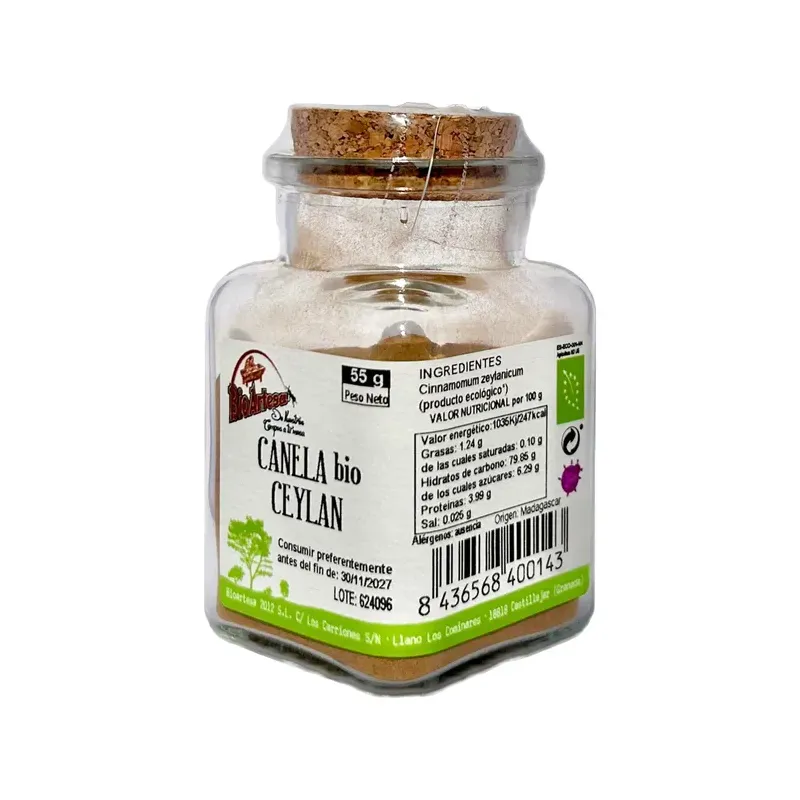 CANELA, CORTEZA MOLIDA ECOLOGICO 1 KG