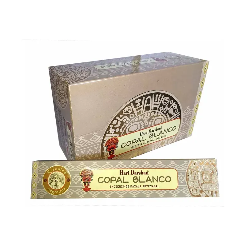 INCIENSO COPAL BLANCO 15 GR Caja 12 unidades