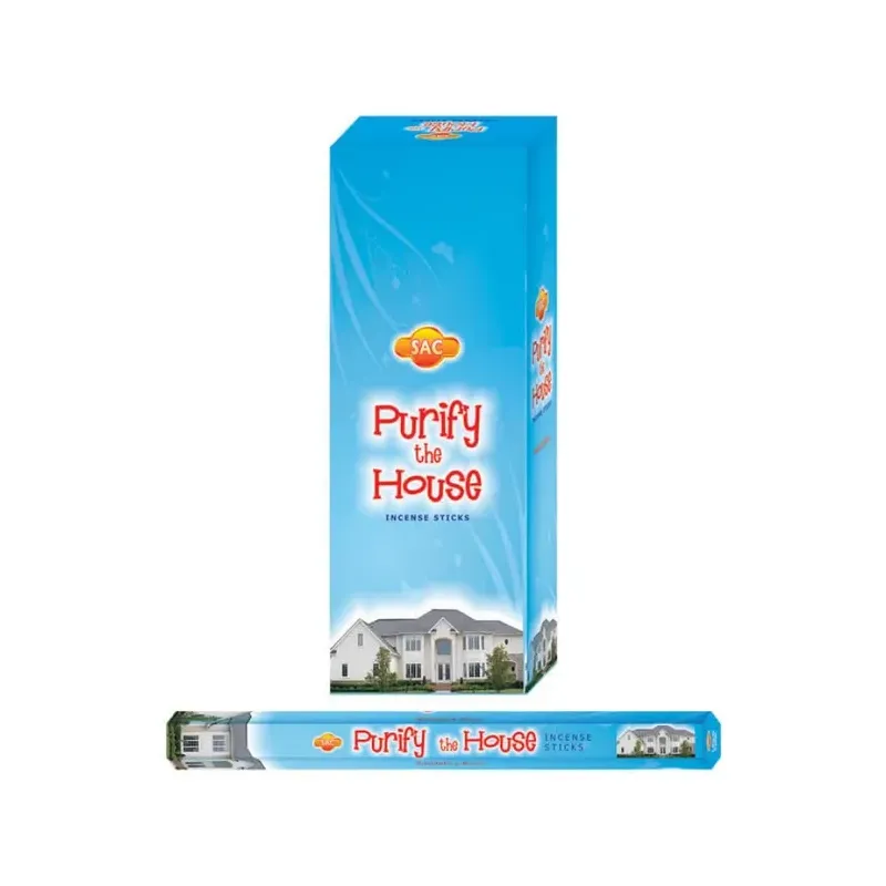 INCIENSO (SAC) PURIFY HOUSE LONG GARDEN CAJA 6U