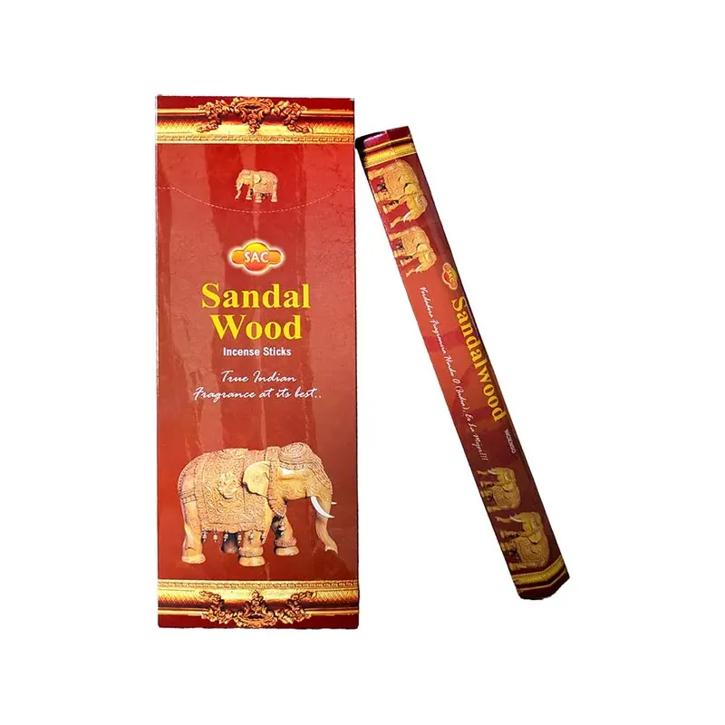 INCIENSO (SAC) SANDALWOOD LONG GARDEN CAJA 6U