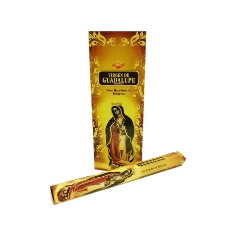 INCIENSO (SAC) VIRGEN DE GUADALUPE Caja 6 uds (SÓLO SE VENDE POR CAJA)