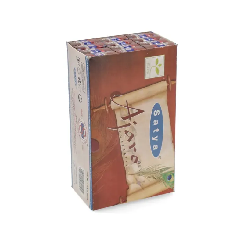 INCIENSO (SATYA) AJARO CAJA 12U