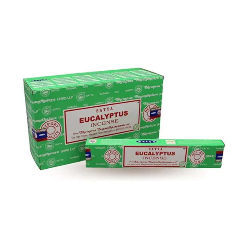 INCIENSO (SATYA) EUCALYPTUS CAJA 12U
