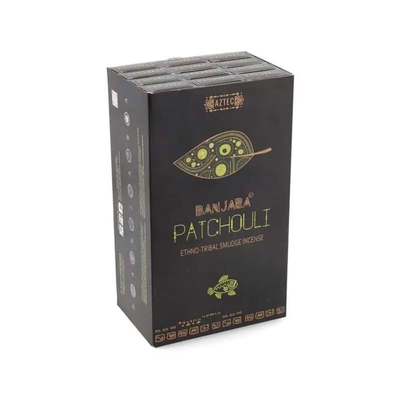 INCIENSO (SATYA) PATCHOULI  15GR CAJA 12U Caja 12 unidades. SOLO SE VENDE POR CAJA