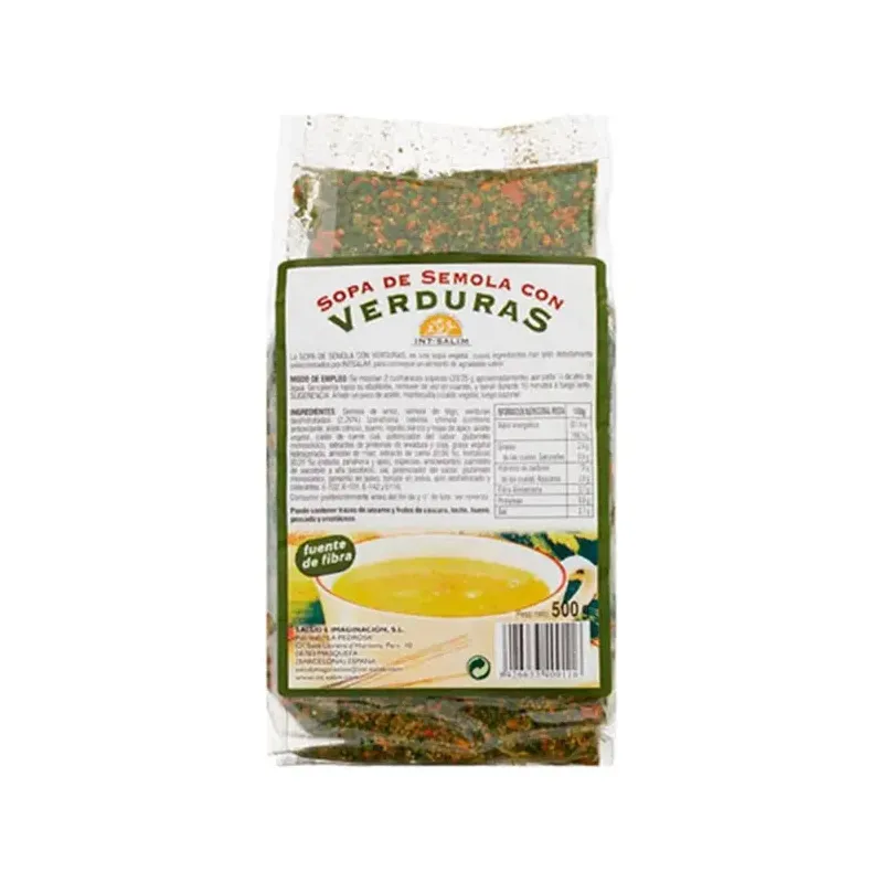SOPA SEMOLA DE VERDUR. 500 G
