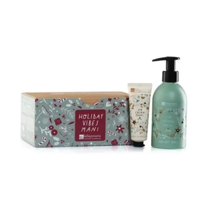 CAJA VIBRACIONES NAVIDEÑAS-NUBE MOUSSE LIMPIADORA DE ARANDANOS+TURBANTE PARA LA CABEZA