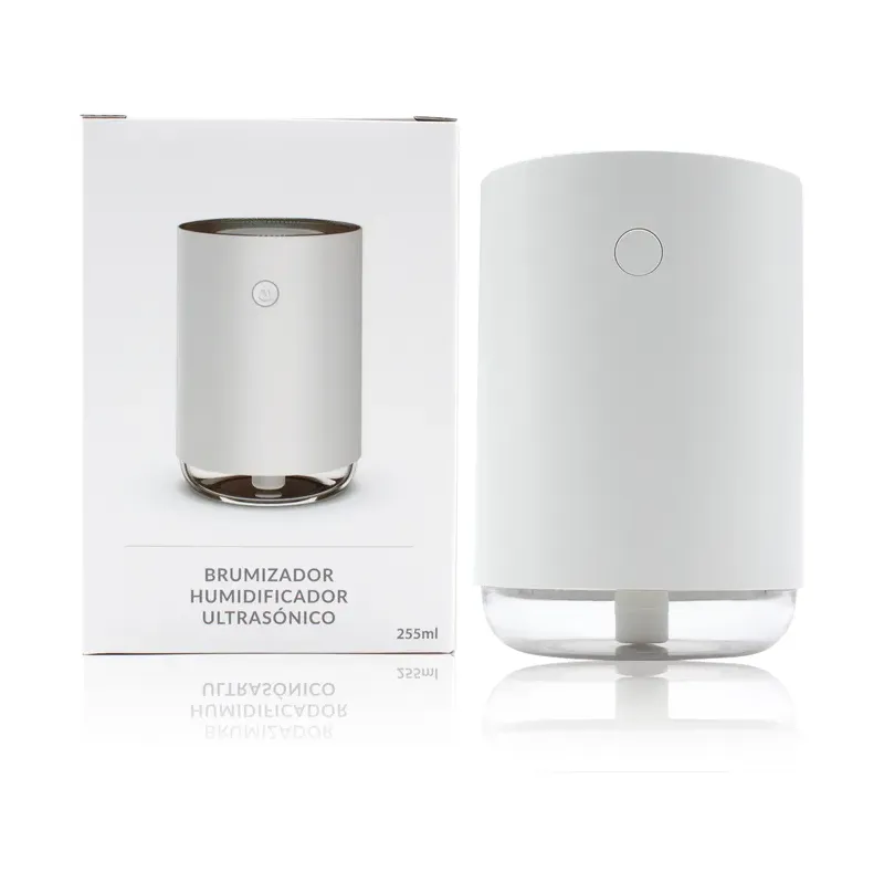 HUMIDIFICADOR ULTRASONICO WHITE 255ml Nº RII-RAEE: 255 ML