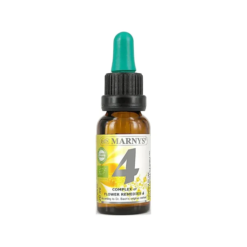 FORMULA 4 - MIEDO / INSEGURIDAD Botella con pipeta - 20 ML