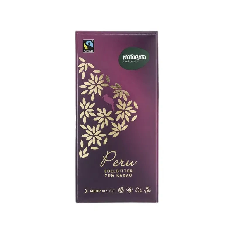 CHOCOLATE AMARGO PERÚ 75% ECO