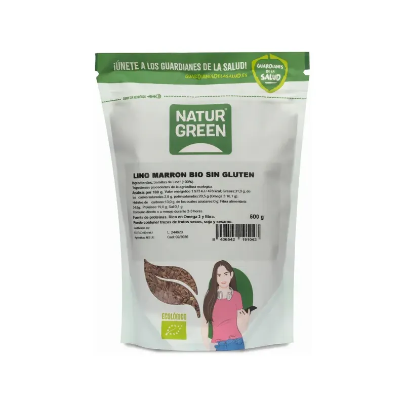 LINO MARRON BIO 250 GRS Doypack 250 grs