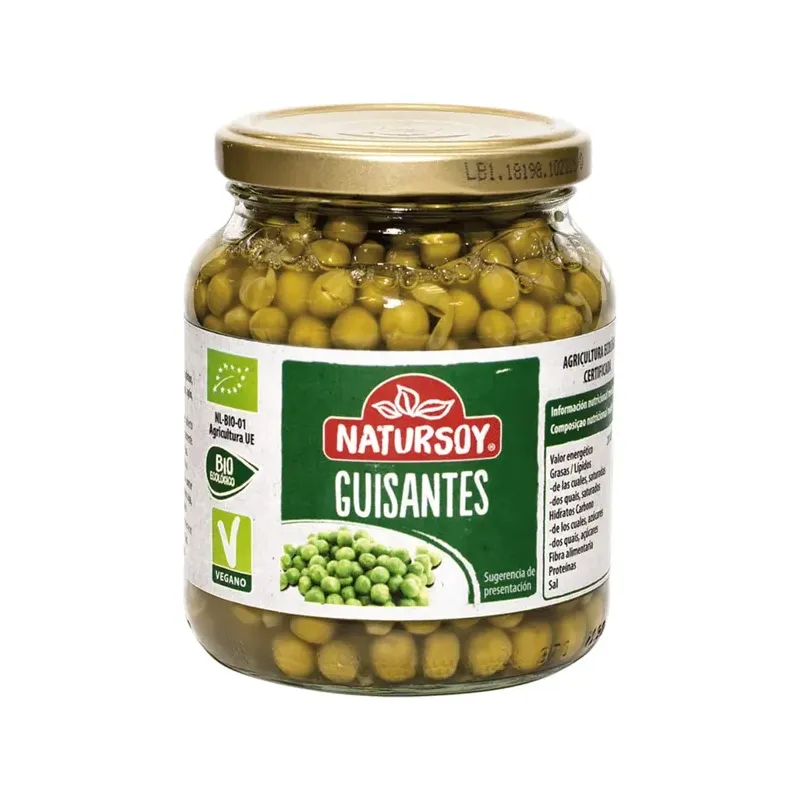 GUISANTES CONSERVA ECO 350 GR.
