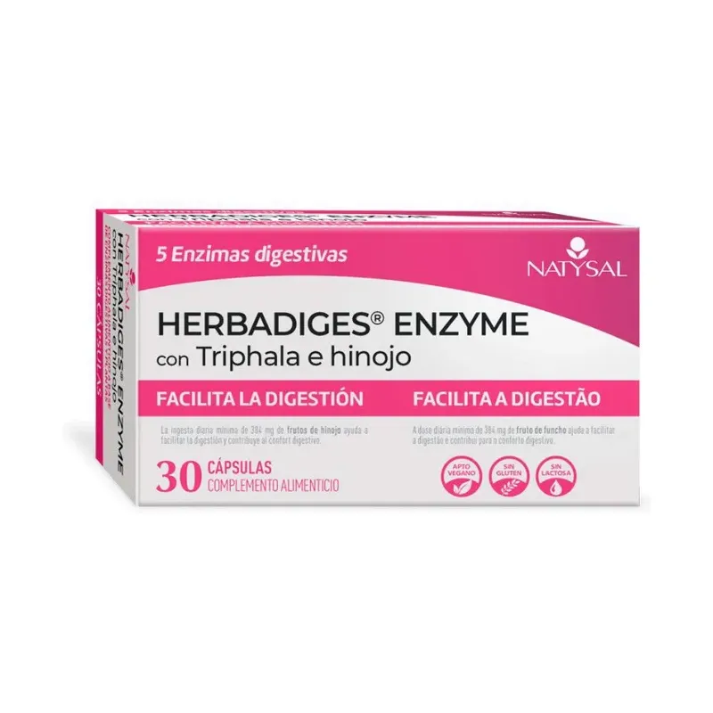 HERBADIGES ENZYME 30 CÁPSULAS