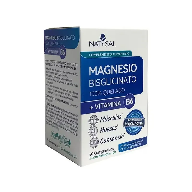 MAGNESIO BISGLICINATO + B6 (120 COMP.)