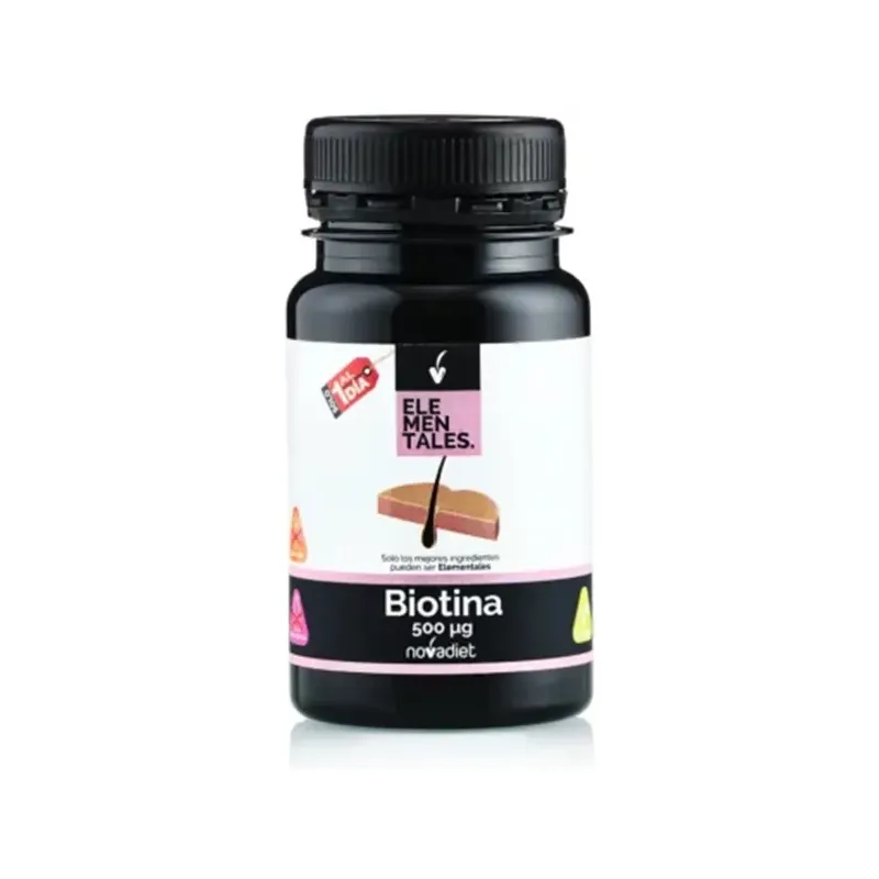 BIOTINA 500 MCG Envase de 120 comprimidos.