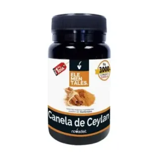 CANELA DE CEYLAN Envase de 30 cápsulas vegetales.