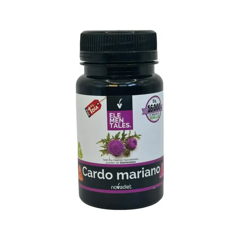 CARDO MARIANO Envase de 30 cápsulas vegetales.