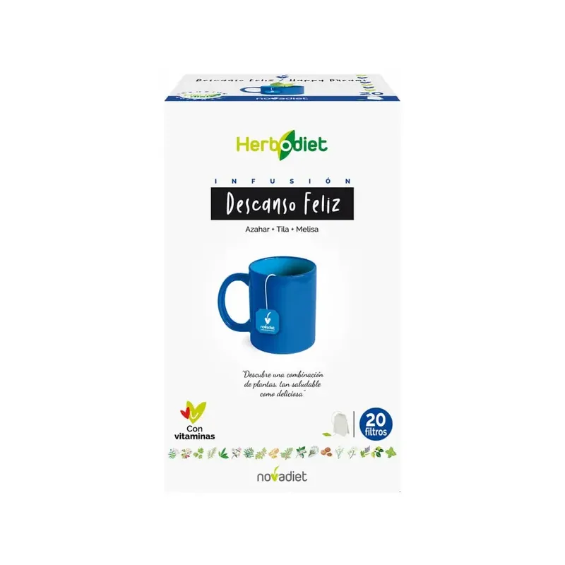 HERBODIET TILA FLOR ECO Envase de 20 bolsitas filtro de 1,5 g cada una.