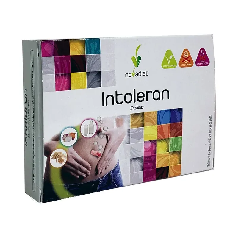 INTOLERAN CON ENZIMAS