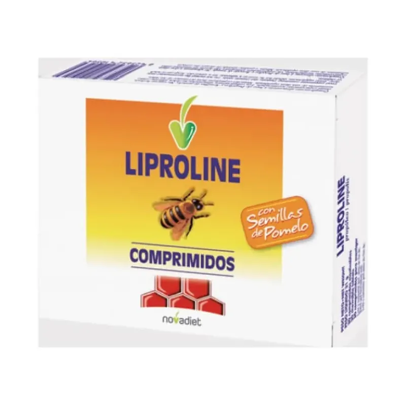 LIPROLINE COMPRIMIDOS + POMELO Envase de 30 comprimidos masticables.