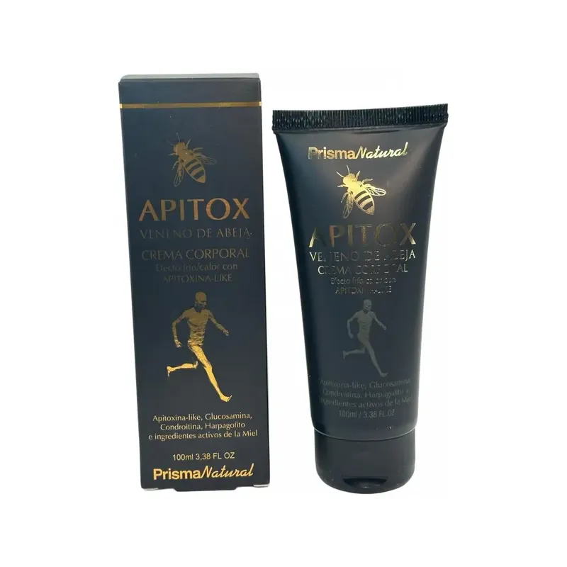 EXPOSITOR APITOX CREMA MASAJE DEPORTIVO (12 UNIDADES) 60 ML