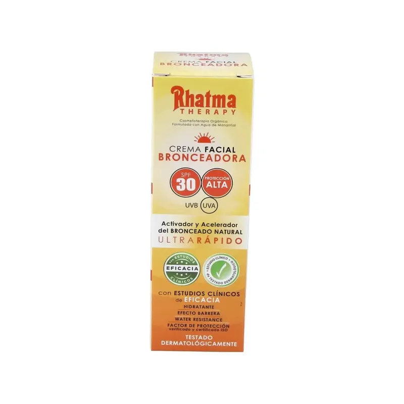 CREMA FACIAL BRONCEADORA RHATMA 60 ML