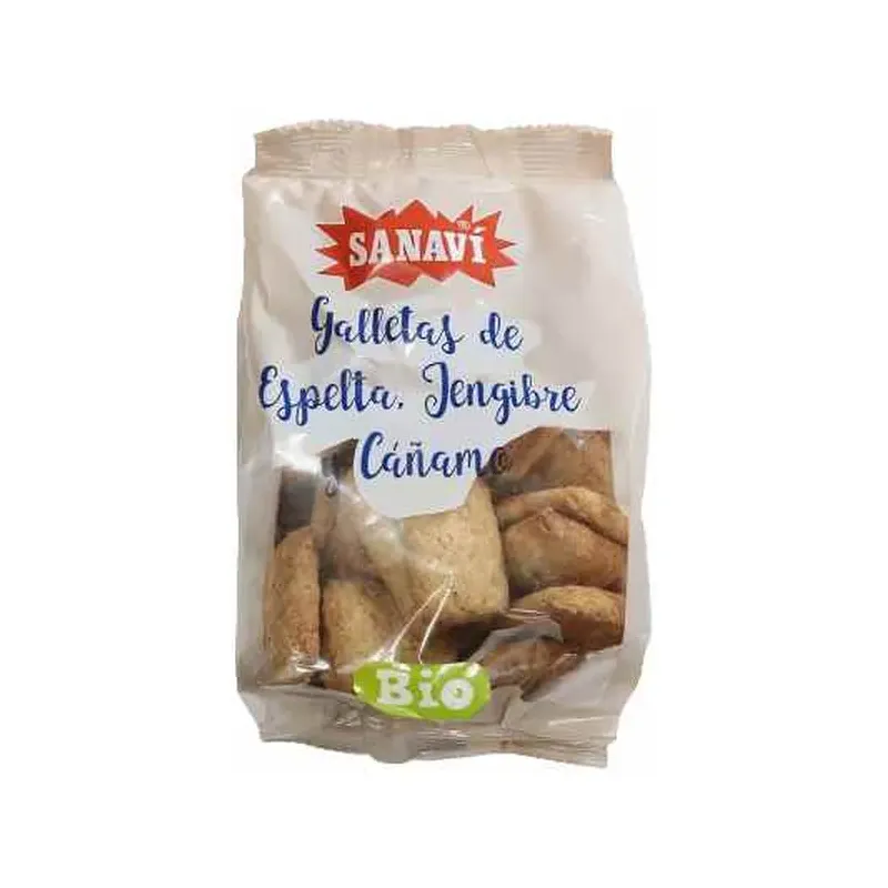 GALLETA ESPELTA JENGIBRE BIO 200G