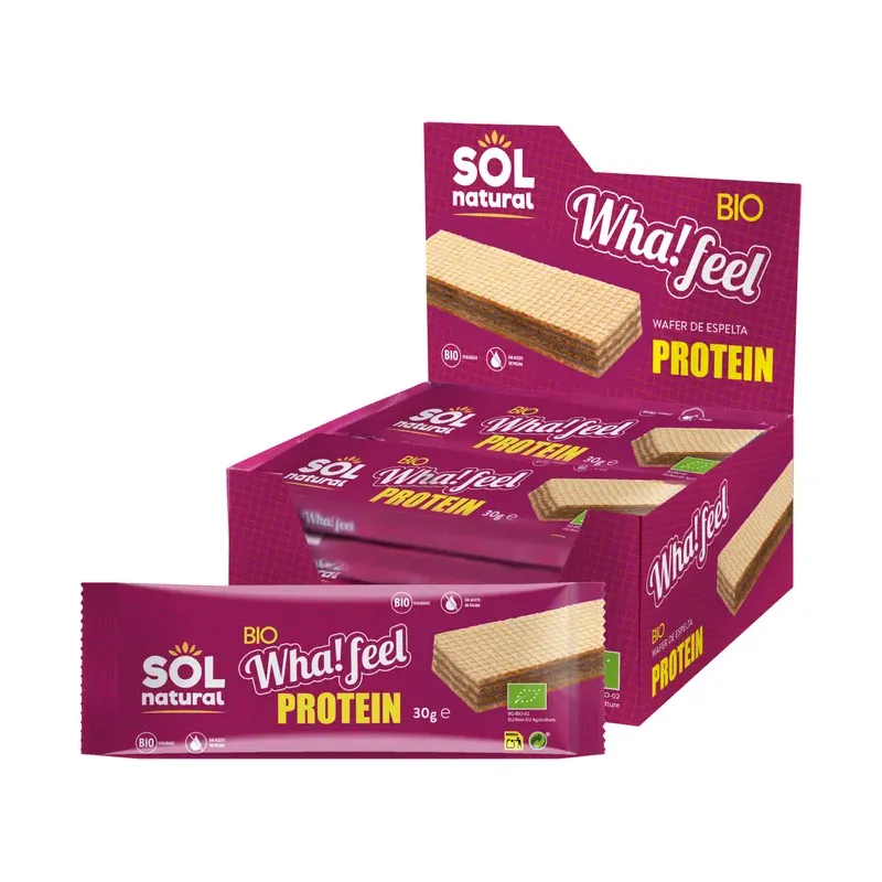 WHA! FEEL SNACK ESPELTA PROTEIN BIO