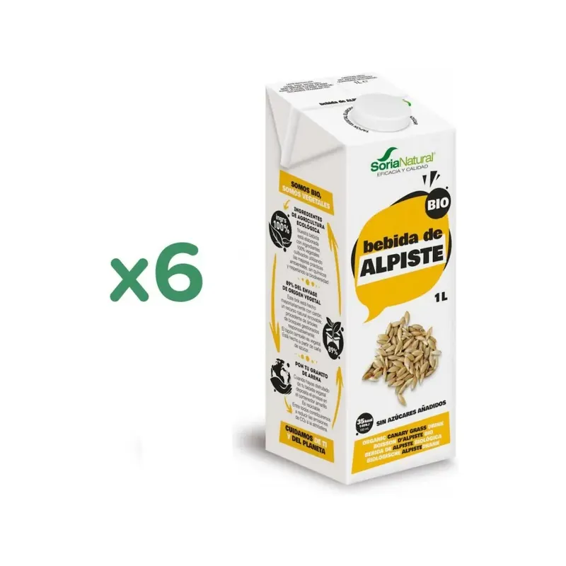 CAJA 6 UDS BEBIDA ALPISTE 1 LITRO ECO
el litro te saldría a 1.82€