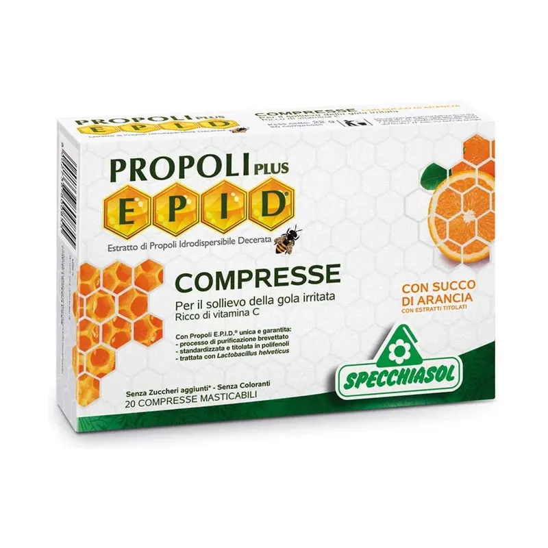 EPID NARANJA 20 COMPRIMIDOS