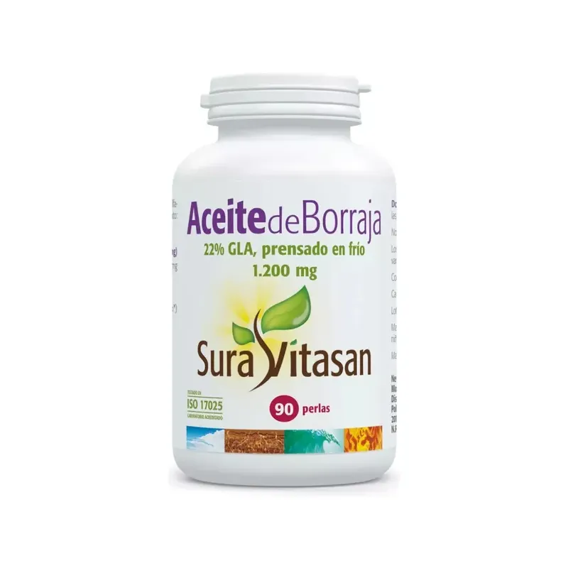 ACEITE DE BORRAJA 1.000 MG. 90 PERL