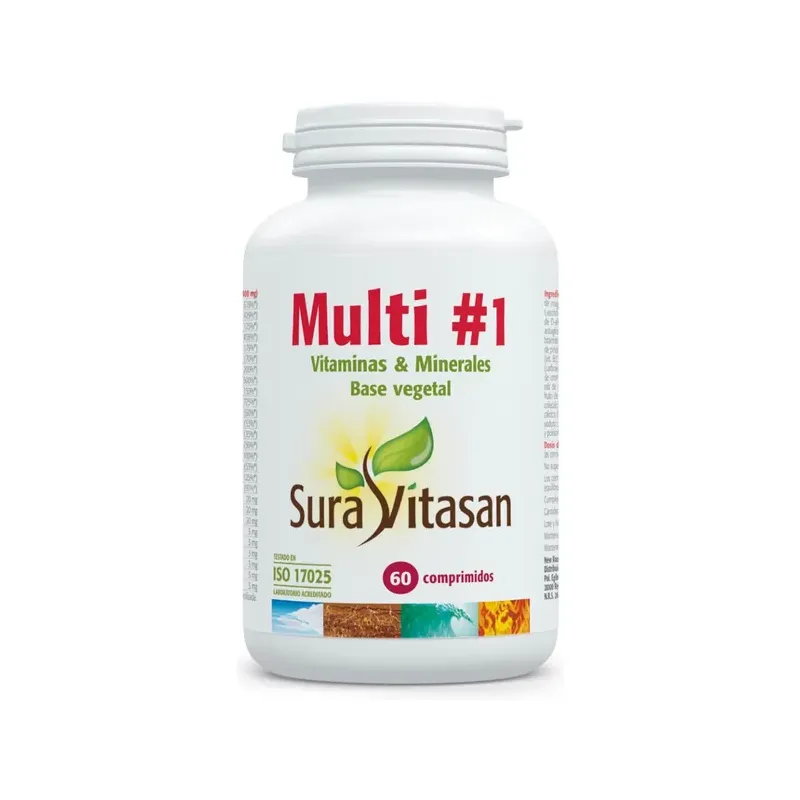 MULTI #1 VITAMINS & MINERALS 180 comprimidos