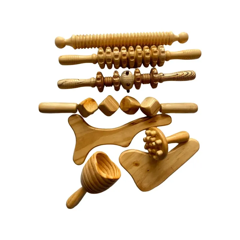 MADEROTERAPIA (KIT FACIAL 6 PIEZAS)