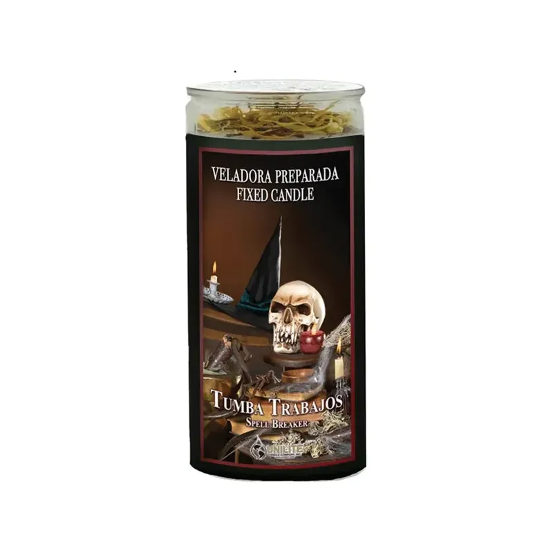 VELA VASO MINI TUMBA TRABAJOS 60 ML.