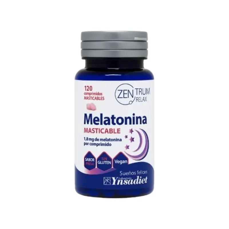 MELATONINA MASTICABLE 120 COMPRIMIDOS