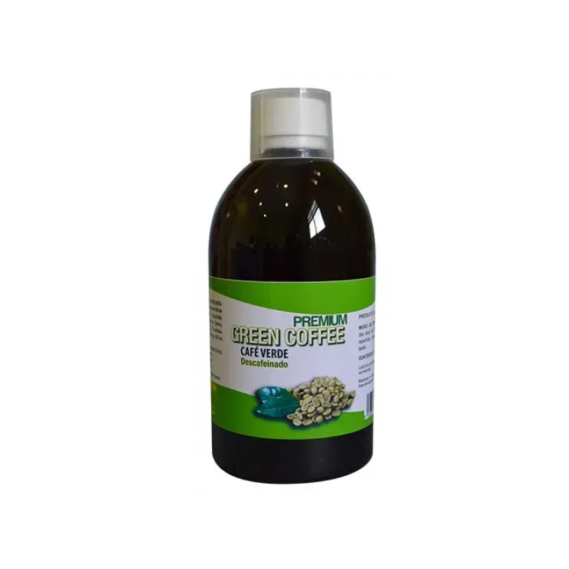 CAFÉ VERDE PLUS JARABE 500 ML.