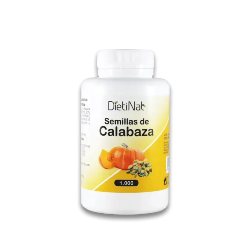 SEMILLAS CALABAZA 100 PERLAS 1000MG