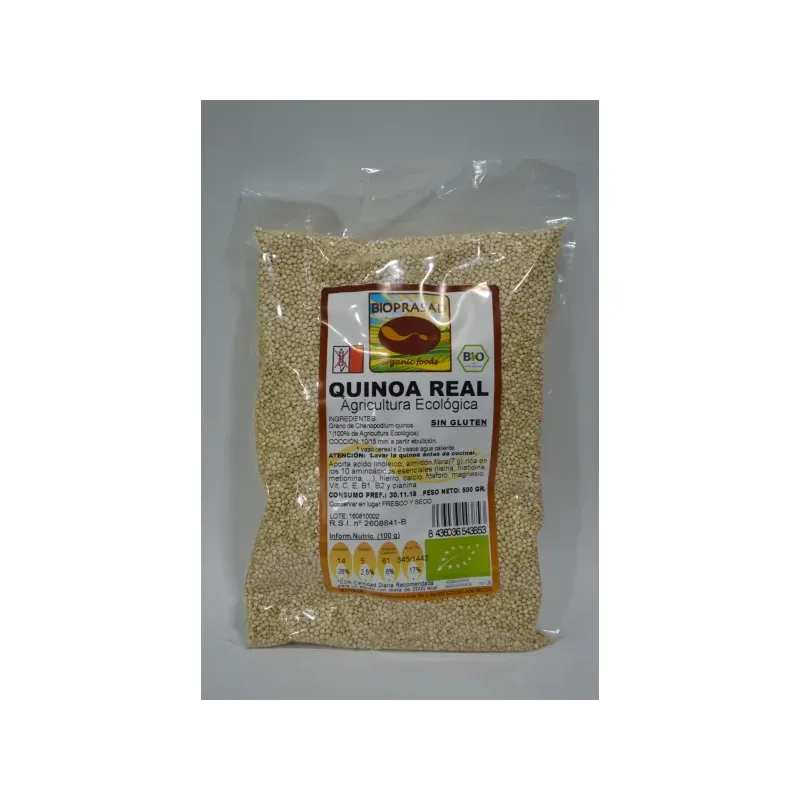QUINOA BIO 500GR SIN LACTOSA/SIN GLUTEN