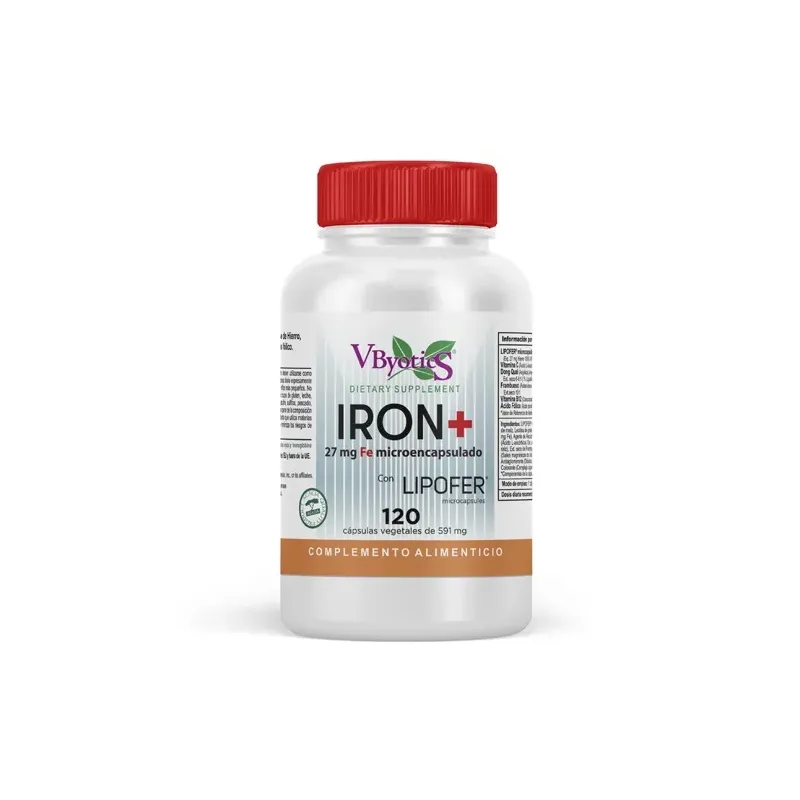 IRON+ HIERRO MICROCAPSULADO 120CAP